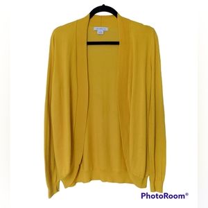 Liz Claiborne small gold cardigan